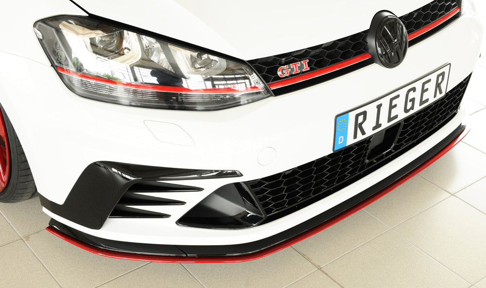 Rieger 00059574 VW Mk7 Golf GTI Clubsport Front Splitter
