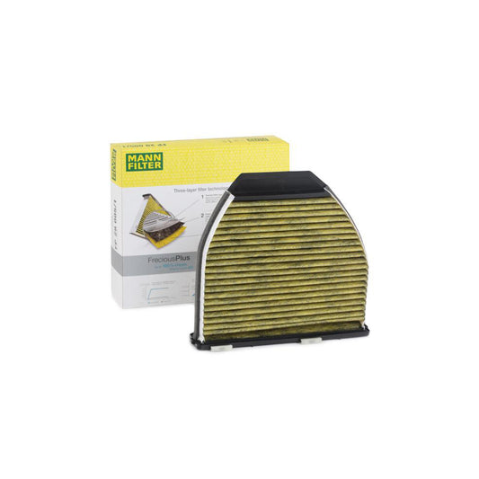 MANN-FILTER FP 29 005/1 Pollen filter Activated Carbon Filter, Activated Carbon Filter with polyphenol, Particulate filter (PM 2.5), with antibacterial action, with fungicidal effect, FreciousPlus
