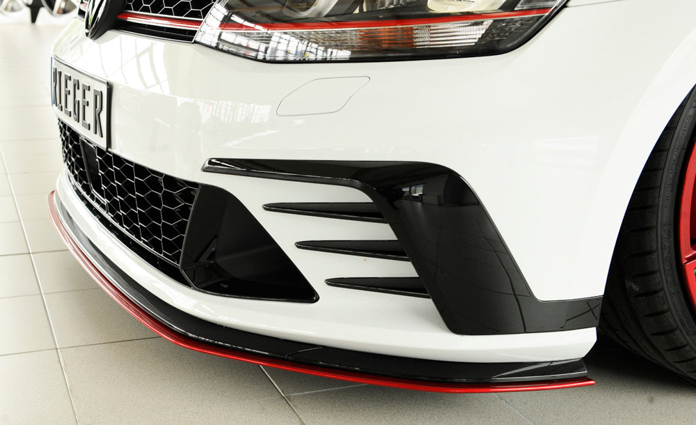 Rieger 00059574 VW Mk7 Golf GTI Clubsport Front Splitter