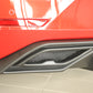 Rieger 00027055 SEAT Leon KL Rear Diffuser -  Matte Black