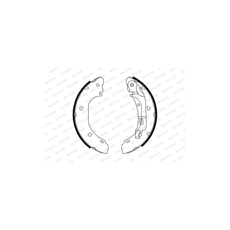 FERODO PREMIER FSB652 Brake Shoe Set