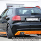 Rieger 00056774 Audi 8P A3 Rear Diffuser for Original Tailpipe Left -  Matte Black