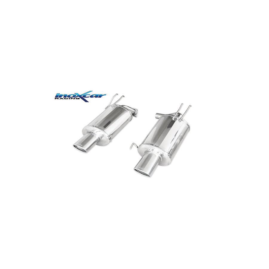 InoXcar HOAC.01.120 Honda Accord Stainless Steel Rear Exhaust | Duco Car Parts UK Car Parts