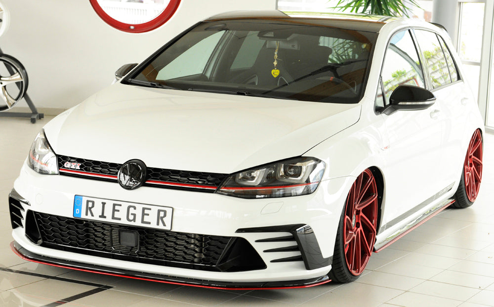 Rieger 00059574 VW Mk7 Golf GTI Clubsport Front Splitter