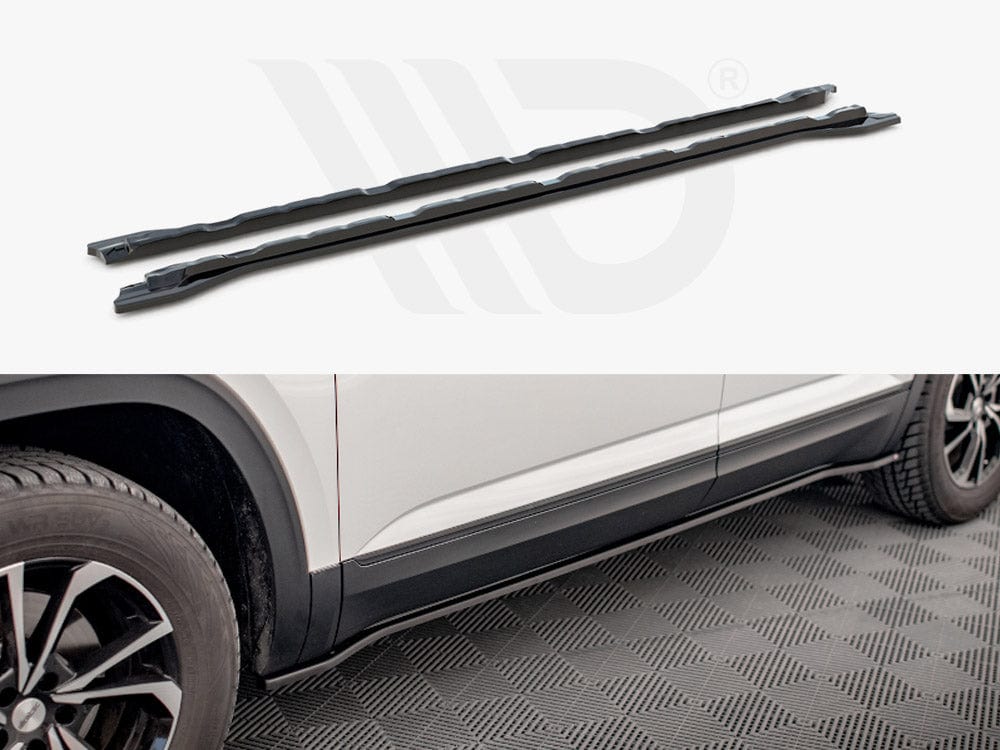 Maxton Design VW-AT-1-CRS-SD1T Side Skirts Diffusers VW Atlas Cross Sport (2020-) | Duco Car Parts UK Car Parts