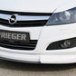 Rieger 00051277 Opel Astra H Front Splitter