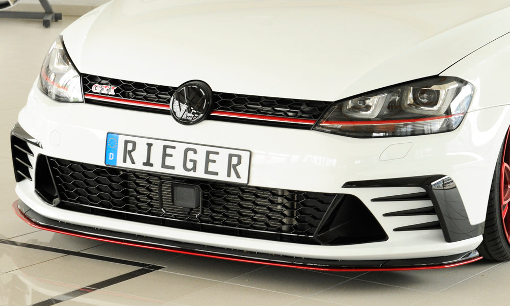 Rieger 00059574 VW Mk7 Golf GTI Clubsport Front Splitter