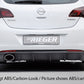 Rieger 00088113 Opel Astra J Rear Diffuser for Sport Tailpipe Left - Glossy Black