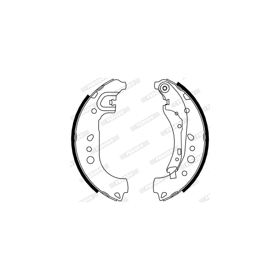 FERODO FSB4313 Brake Shoe Set