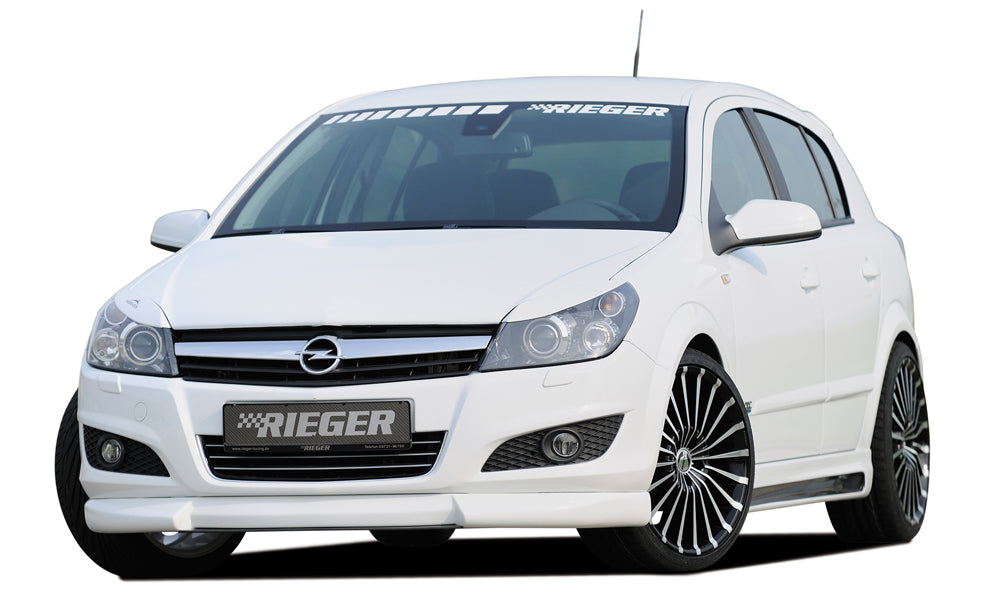Rieger 00051277 Opel Astra H Front Splitter