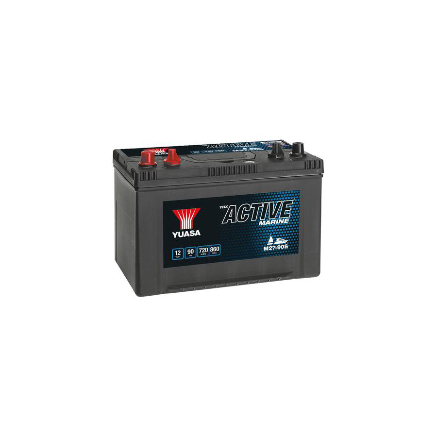 Yuasa M27-90S 12v 90Ah YBX Active Marine Battery