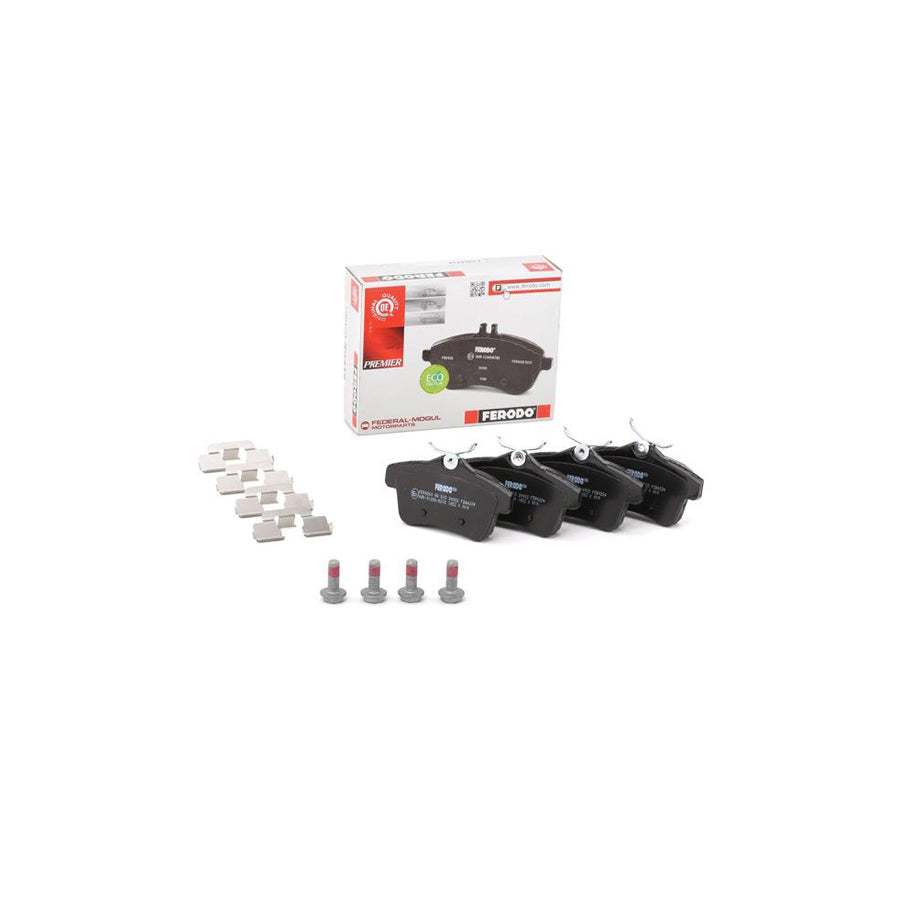 Ferodo Premier Eco Friction Fdb4224 Brake Pad Set Not Prepared For Wear Indicator With Accessories