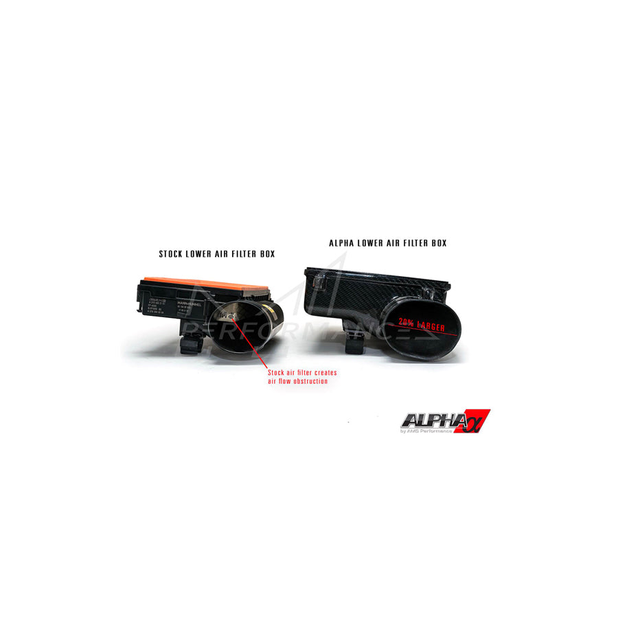 AMS Performance Mercedes-Benz AMG M157 M278 Carbon Fibre Intake System (CLS550, CLS63 & E63)