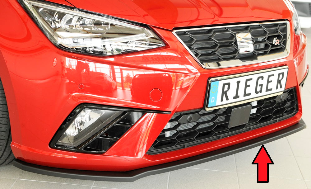 Rieger 00027100 SEAT KJ Front Splitter (Ibiza FR & Ibiza)
