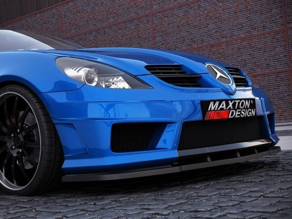 Maxton Design ME-SLK-R171-AMG172-FD1T Front Splitter Mercedes Slk R171 | Duco Car Parts UK Car Parts