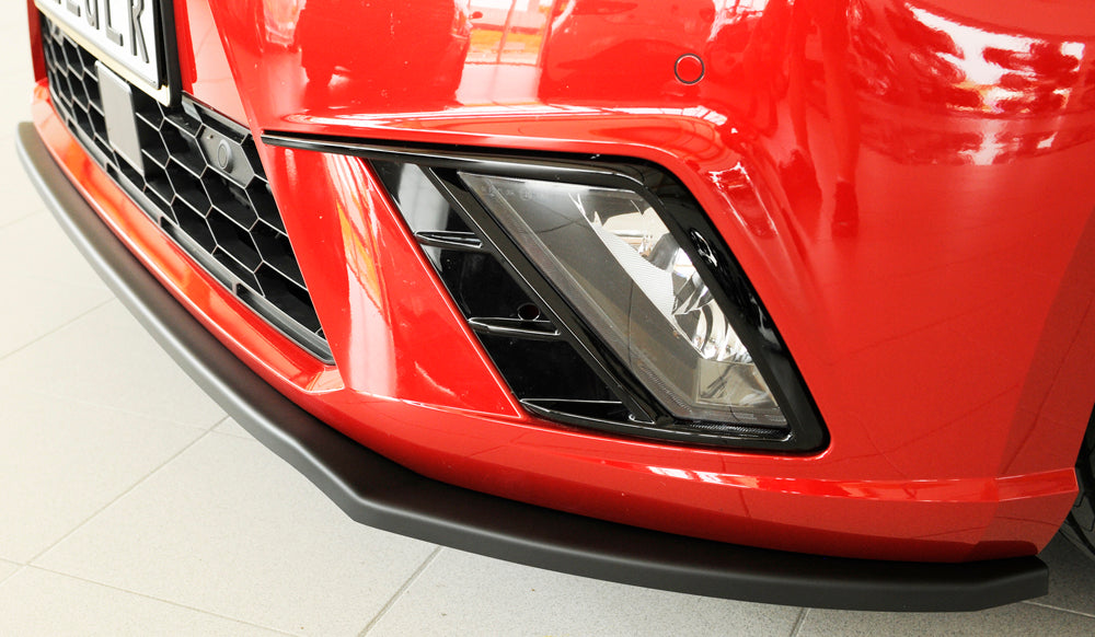 Rieger 00027100 SEAT KJ Front Splitter (Ibiza FR & Ibiza) -  Matte Black