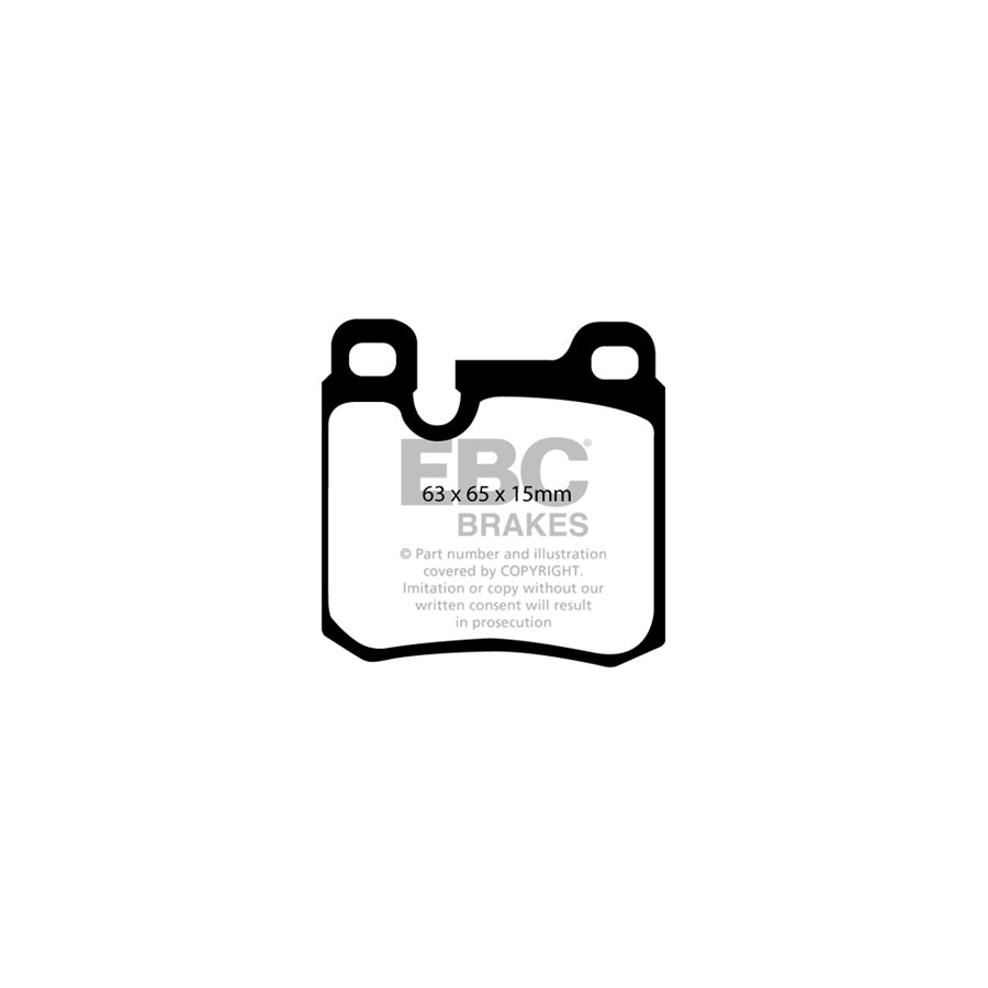 EBC PLK1668 Porsche 911 (964) Yellowstuff Pads and Brake Line Performance Pack - ATE Caliper 3 | Duco Car Parts UK Car Parts
