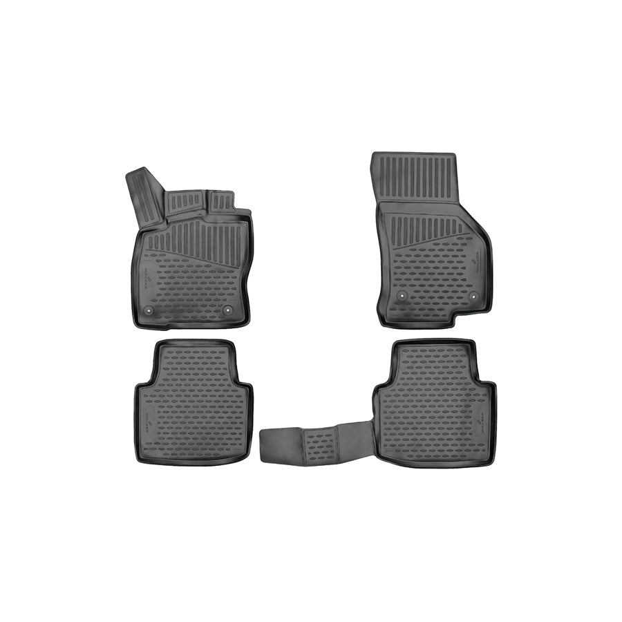 WALSER XTR 75046 Floor mat set Front and Rear