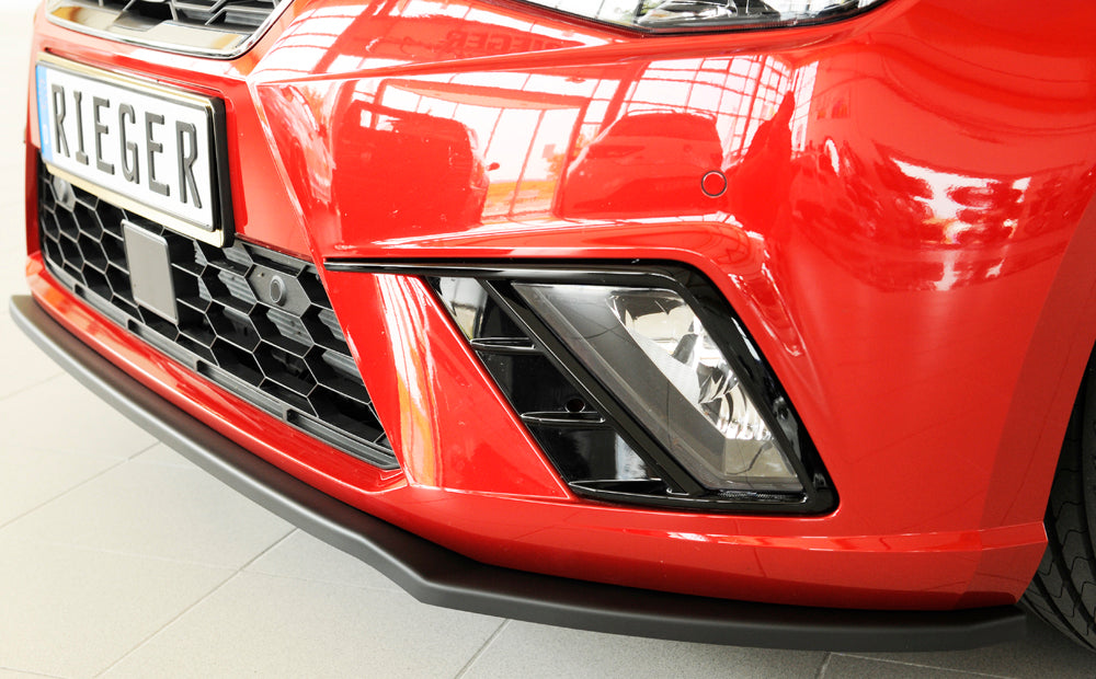 Rieger 00027100 SEAT KJ Front Splitter (Ibiza FR & Ibiza) -  Matte Black