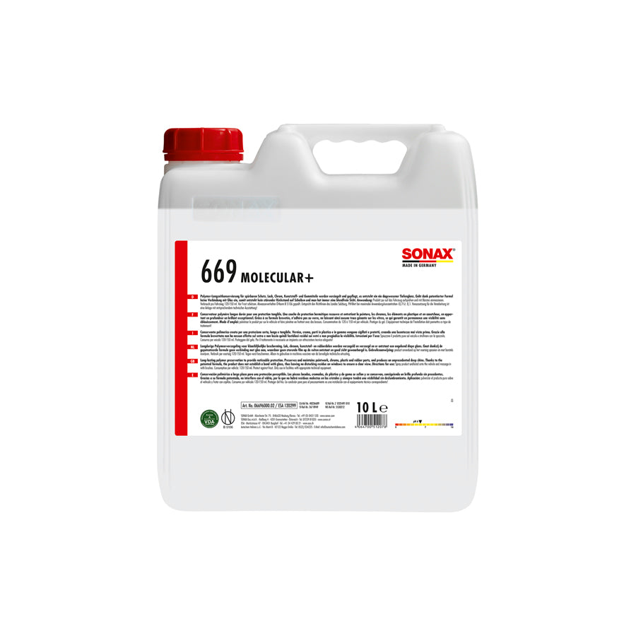 Sonax MOLECULAR+ with IntelliWash 10L | ML Performance Car Care