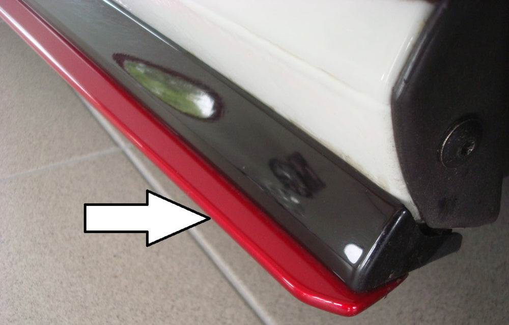 Rieger 00059576 VW R & GTI Clubsport Right Side Skirt Splitter