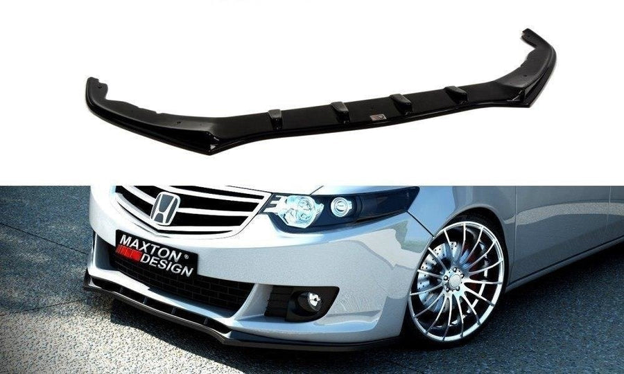 Maxton Design HO-AC-8-FD1T Front Splitter Honda Accord MK8 (Pre-Facelift) | Duco Car Parts UK Car Parts