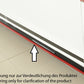 Rieger 00059576 VW R & GTI Clubsport Right Side Skirt Splitter