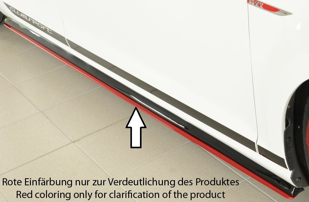 Rieger 00059576 VW R & GTI Clubsport Right Side Skirt Splitter