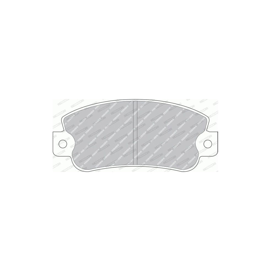Ferodo Premier Eco Friction Fdb759 Brake Pad Set Not Prepared For Wear Indicator Without Accessories