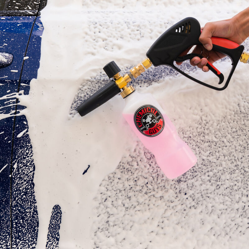 Chemical Guys TORQ Snubby Pressure Washer Gun -  Foam Cannon Attachment | Duco Car Parts UK Car Parts