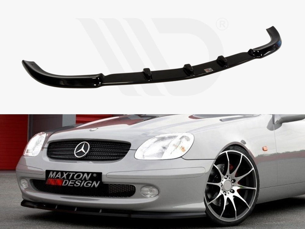 Maxton Design ME-SLK-R170-FD1T Front Splitter Mercedes Slk R170 | Duco Car Parts UK Car Parts