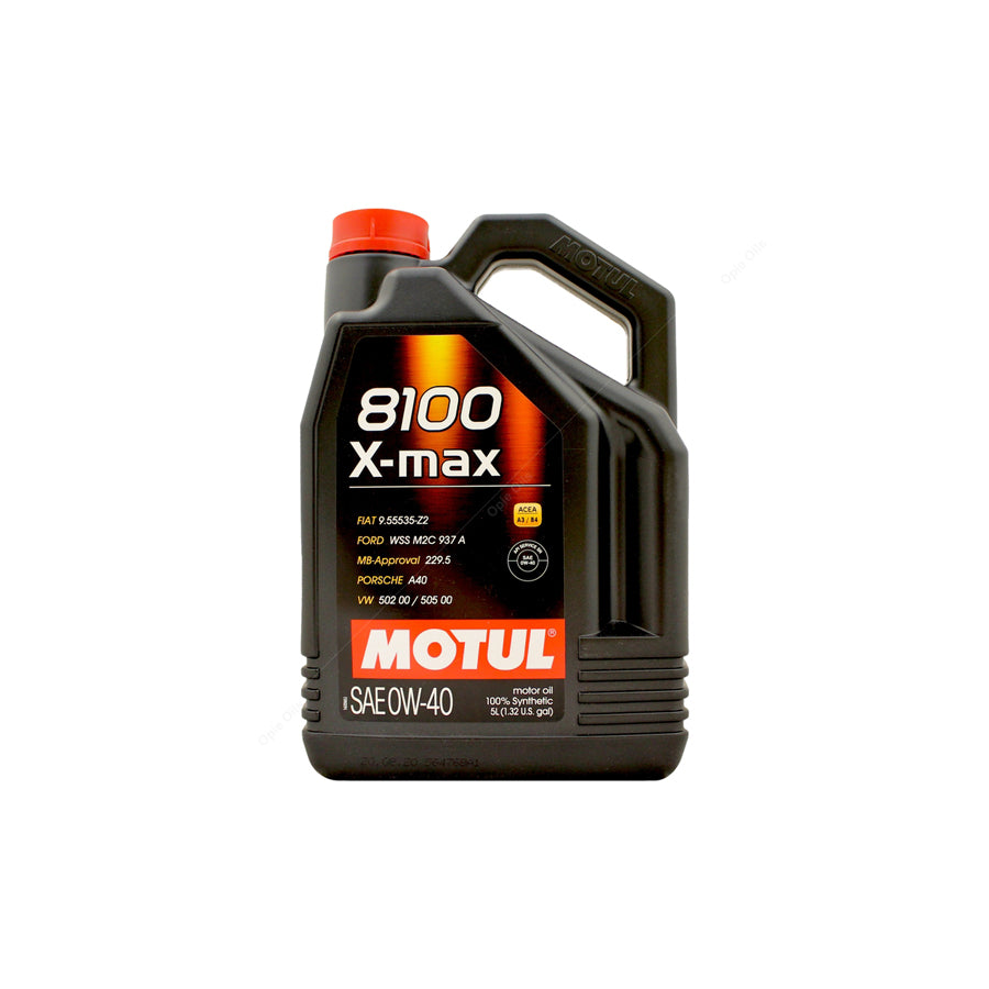 Motul 8100 X-Max 0w-40 Fully Synthetic Car Engine Oil 5l