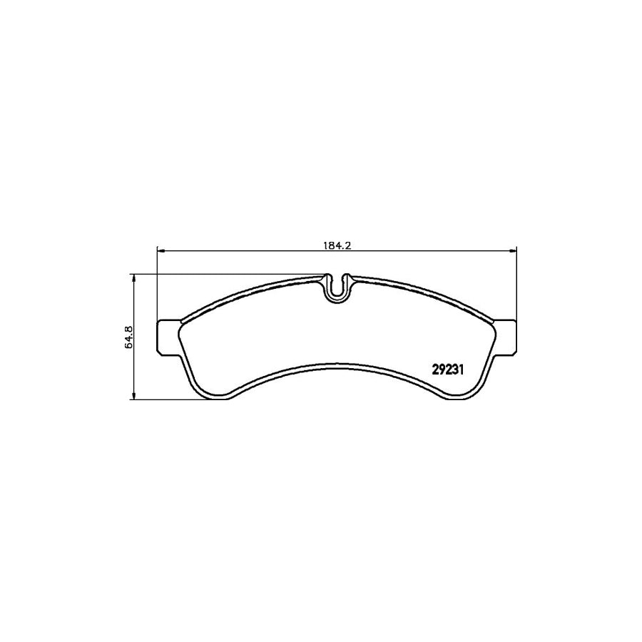 Hella 8DB 355 039 251 Brake Pad Set For Iveco Daily Prepared For Wear Indicator With Brake Caliper Screws With Accessories