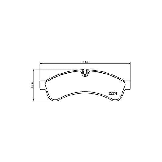 Hella 8DB 355 039 251 Brake Pad Set For Iveco Daily Prepared For Wear Indicator With Brake Caliper Screws With Accessories