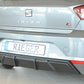 Rieger 00027102 SEAT KJ Rear Diffuser for Sport Tailpipe Left (Ibiza FR & Ibiza) -  Matte Black