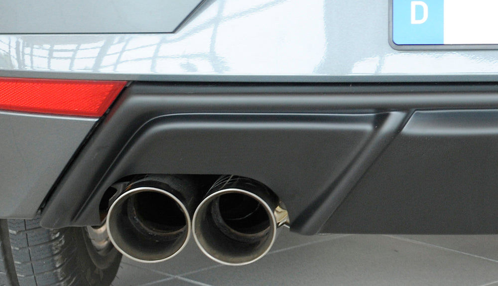 Rieger 00027102 SEAT KJ Rear Diffuser for Sport Tailpipe Left (Ibiza FR & Ibiza) -  Matte Black