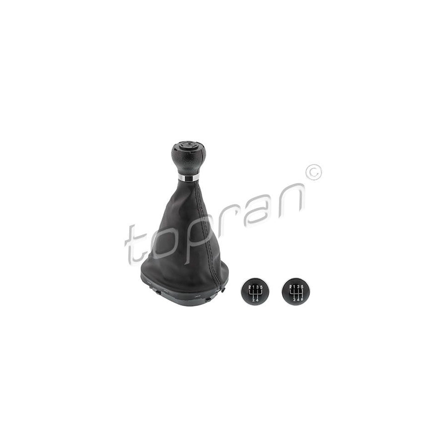 TOPRAN 115 892 Gear Lever Gaiter Black