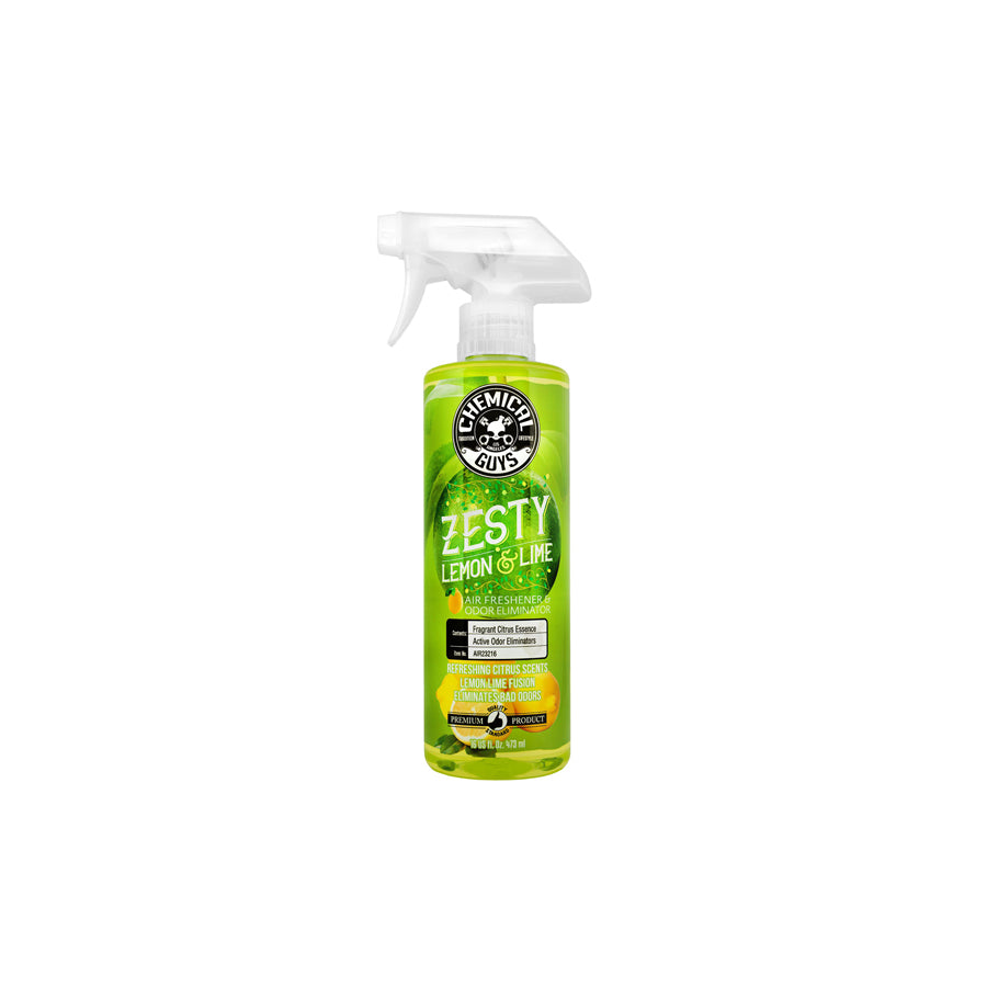 Chemical Guys Zesty Lemon Lime Air Freshener 16oz | Duco Car Parts UK Car Parts
