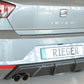 Rieger 00027102 SEAT KJ Rear Diffuser for Sport Tailpipe Left (Ibiza FR & Ibiza) -  Matte Black