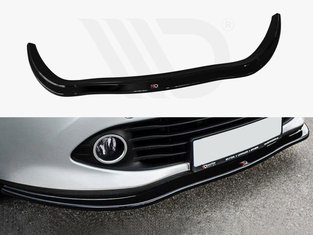 Maxton Design RE-CL-4-FD1T Front Splitter Renault Clio MK4 Standard (2012-2016) | Duco Car Parts UK Car Parts
