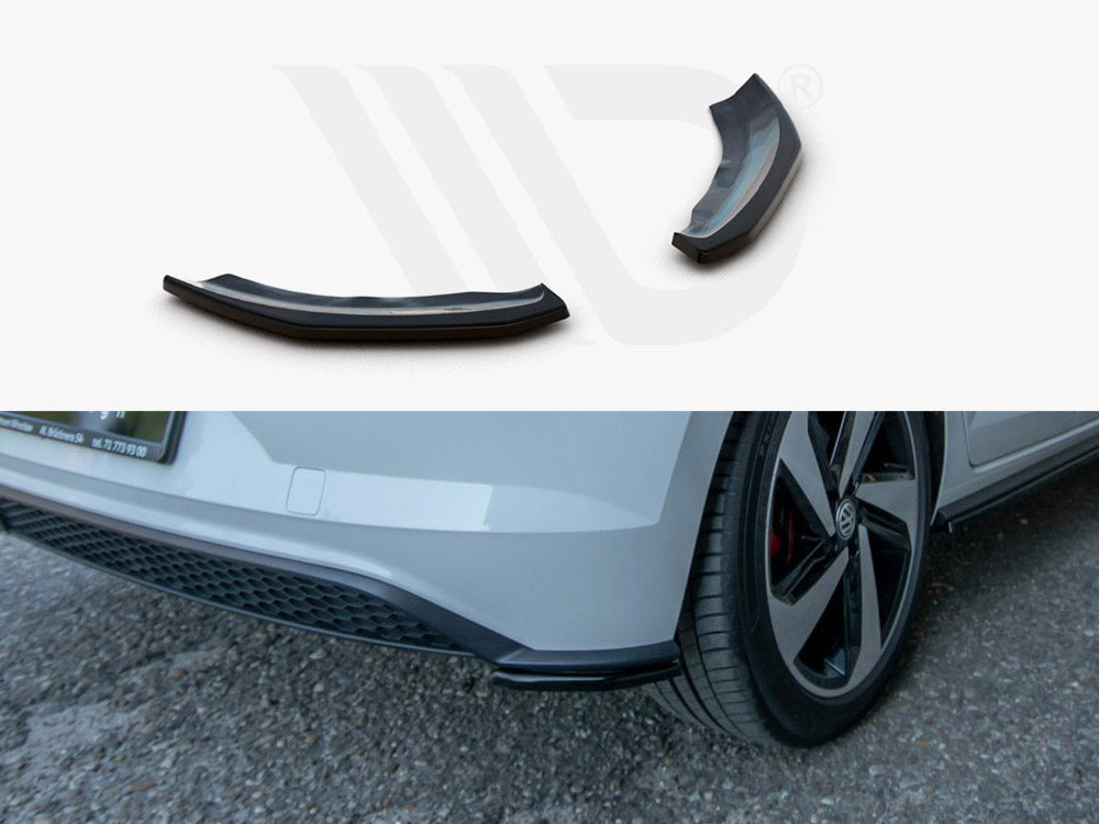 Maxton Design VW-PO-6-GTI-RSD1T Rear Side Splitters VW Polo MK6 GTI (2017-2021) | Duco Car Parts UK Car Parts