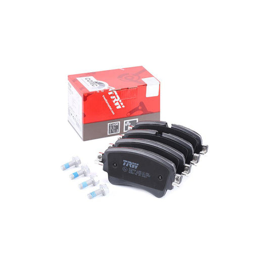 TRW Gdb2132 Brake Pad Set Prepared For Wear Indicator With Brake Caliper Screws With Accessories