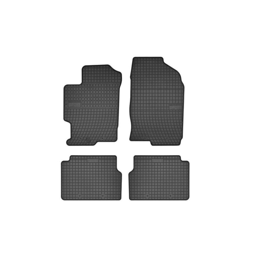 FROGUM Tailored 0861 Floor mat set for MAZDA 6 Elastomer, Front and Rear, Quantity: 4, Black, (LHD)
