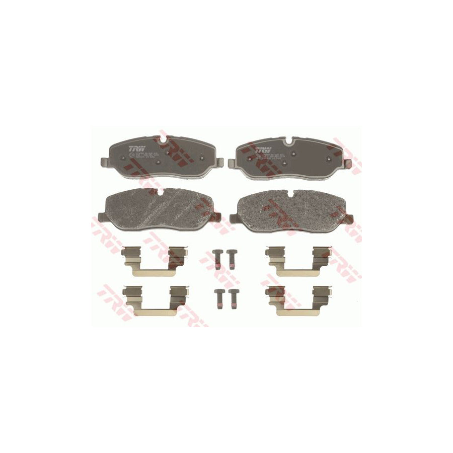 TRW Cotec Gdb1631 Brake Pad Set Prepared For Wear Indicator With Brake Caliper Screws With Accessories