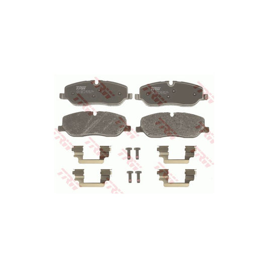 TRW Cotec Gdb1631 Brake Pad Set Prepared For Wear Indicator With Brake Caliper Screws With Accessories