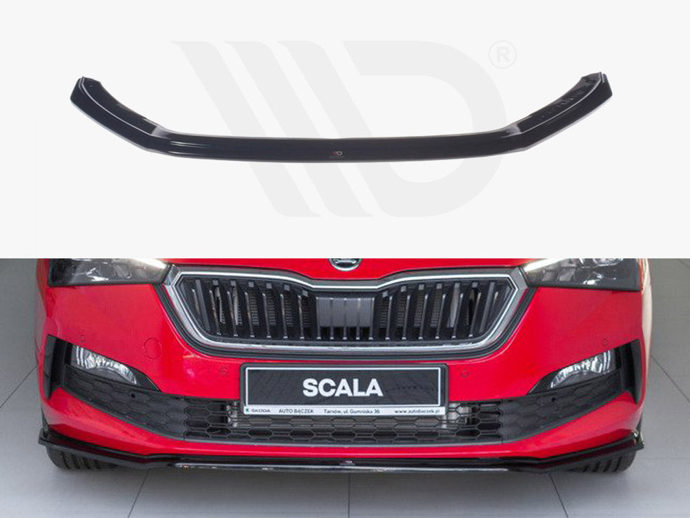Maxton Design SK-SC-1-FD3T Front Splitter V.3 Skoda Scala (2019-up) | Duco Car Parts UK Car Parts