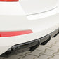 Rieger 00088111 Skoda 5E Octavia Rear Diffuser - Glossy Black