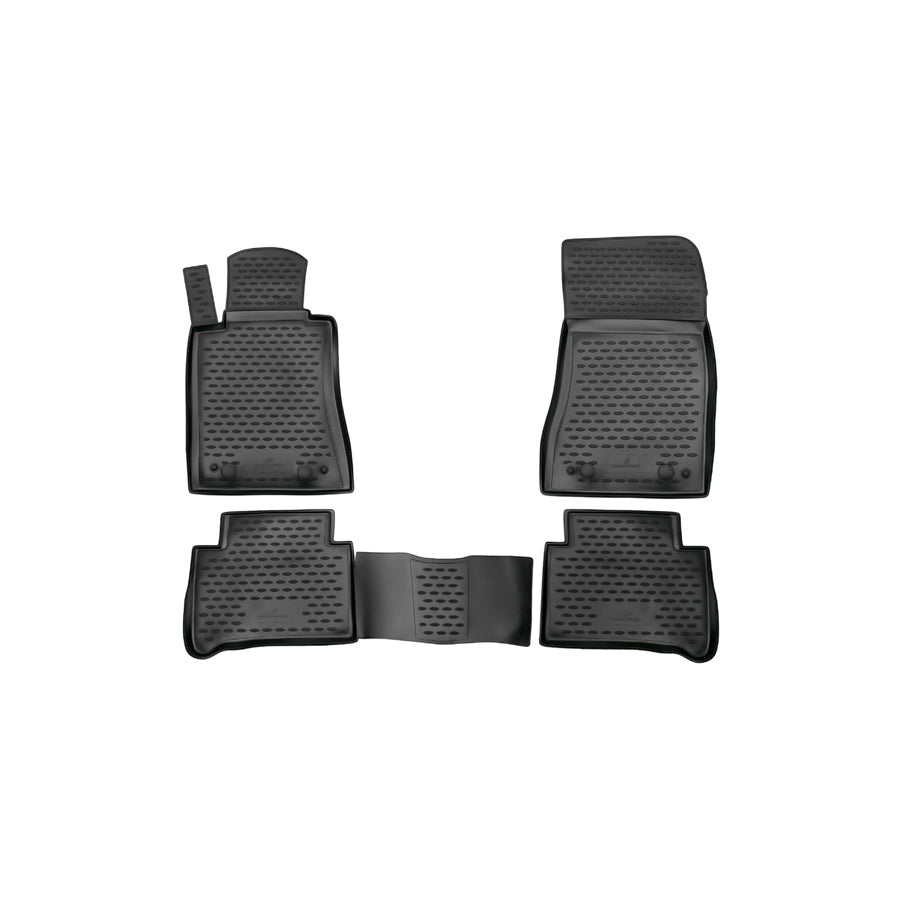 WALSER XTR 75031 Floor mat set Front and Rear
