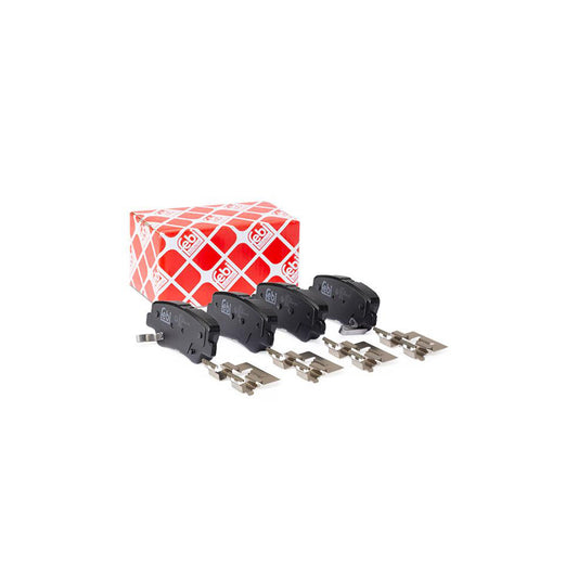 Febi Bilstein 116301 Brake Pad Set Rear Axle With Acoustic Wear Warning With Attachment Material
