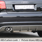 Rieger 00056766 Audi 8P A3 Rear Diffuser